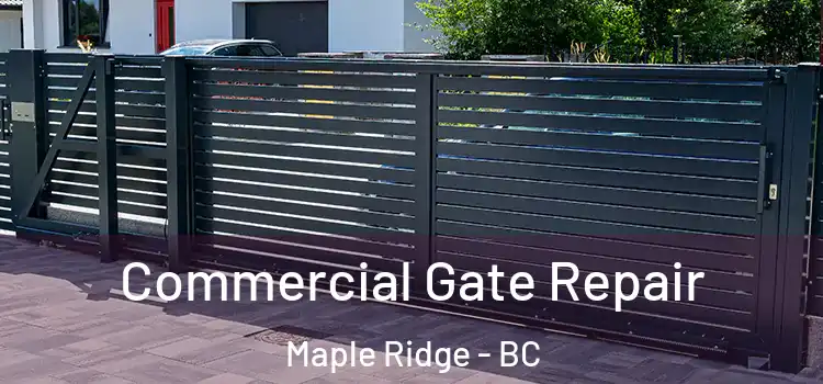 Commercial Gate Repair Maple Ridge - BC
