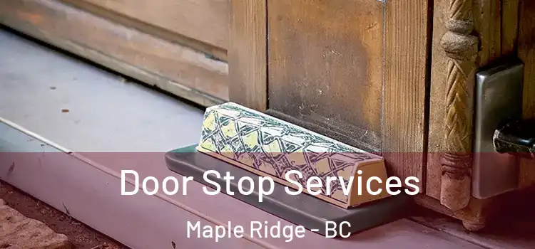Door Stop Services Maple Ridge - BC