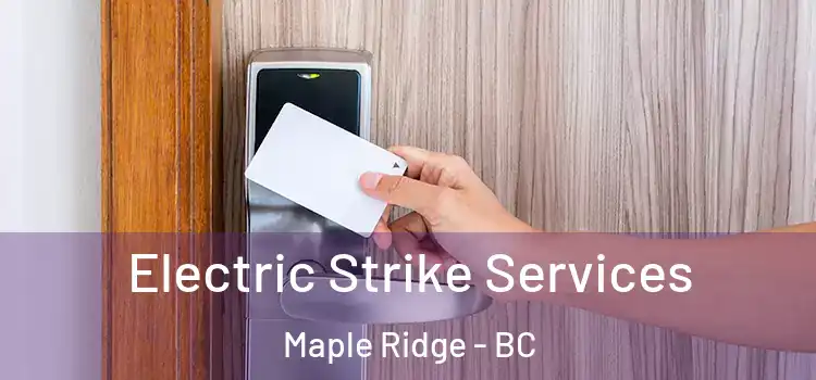 Electric Strike Services Maple Ridge - BC