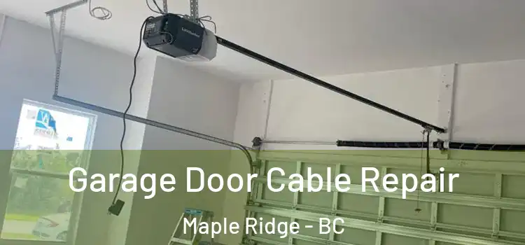  Garage Door Cable Repair Maple Ridge - BC